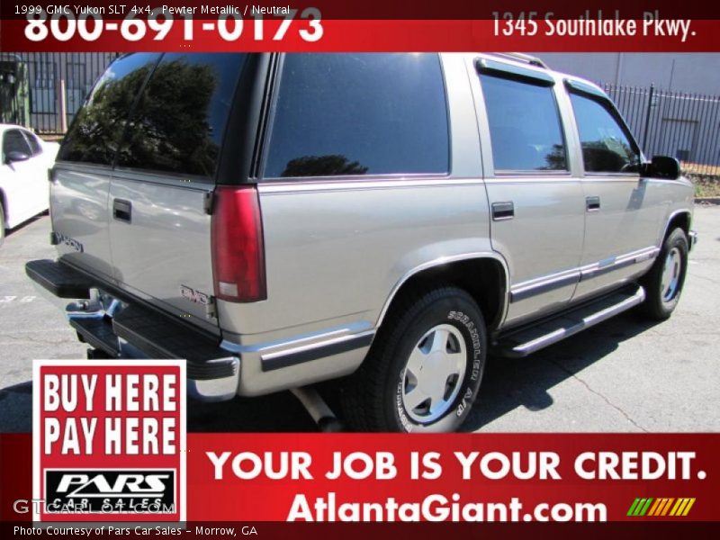 Pewter Metallic / Neutral 1999 GMC Yukon SLT 4x4