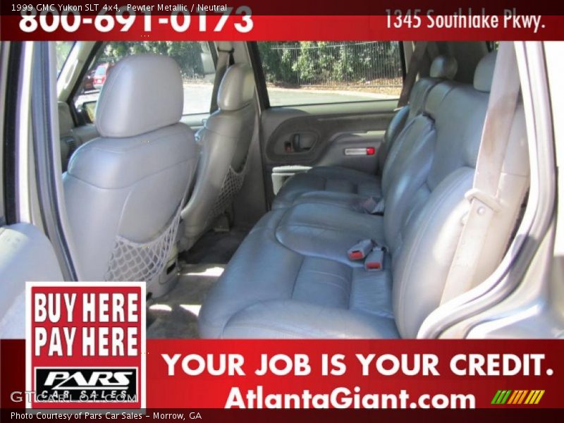 Pewter Metallic / Neutral 1999 GMC Yukon SLT 4x4