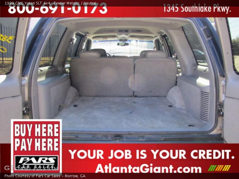 Pewter Metallic / Neutral 1999 GMC Yukon SLT 4x4