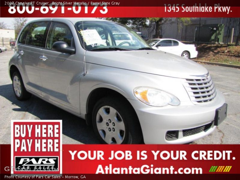 Bright Silver Metallic / Pastel Slate Gray 2007 Chrysler PT Cruiser