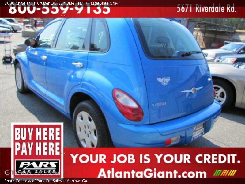 Surf Blue Pearl / Pastel Slate Gray 2008 Chrysler PT Cruiser LX