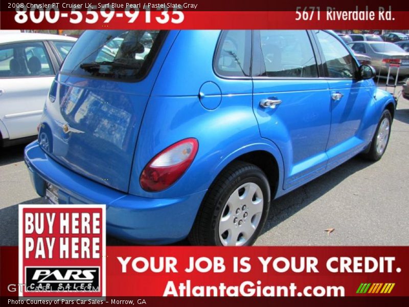 Surf Blue Pearl / Pastel Slate Gray 2008 Chrysler PT Cruiser LX