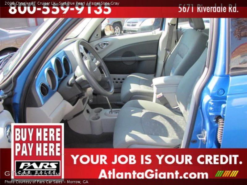 Surf Blue Pearl / Pastel Slate Gray 2008 Chrysler PT Cruiser LX