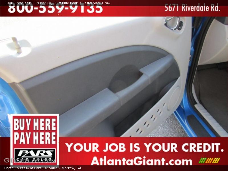 Surf Blue Pearl / Pastel Slate Gray 2008 Chrysler PT Cruiser LX