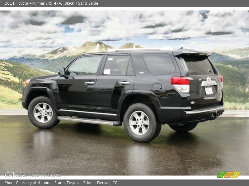 Black / Sand Beige 2011 Toyota 4Runner SR5 4x4