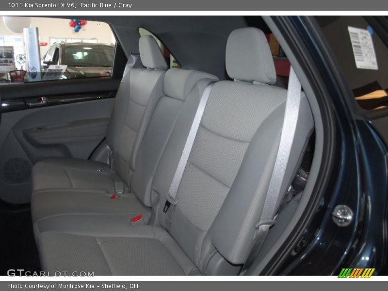 Pacific Blue / Gray 2011 Kia Sorento LX V6