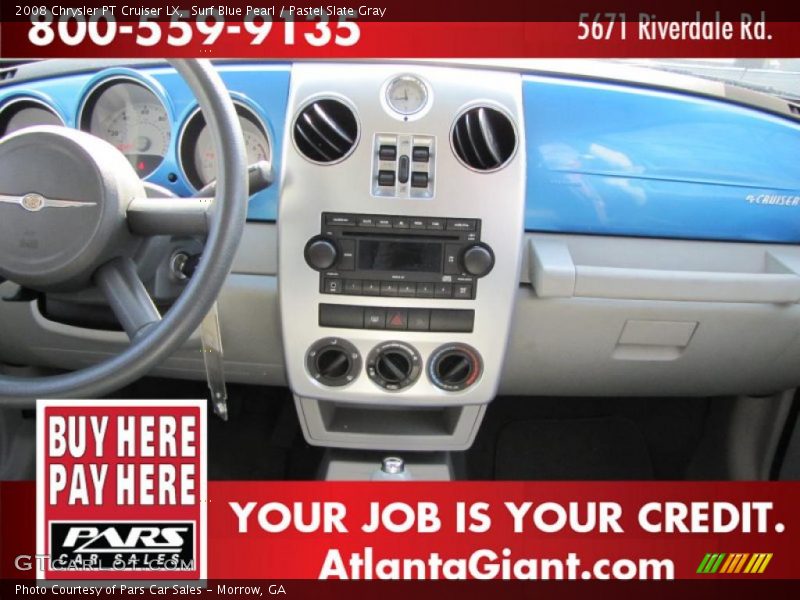 Surf Blue Pearl / Pastel Slate Gray 2008 Chrysler PT Cruiser LX