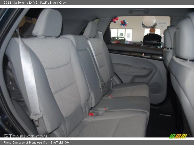 Pacific Blue / Gray 2011 Kia Sorento LX V6