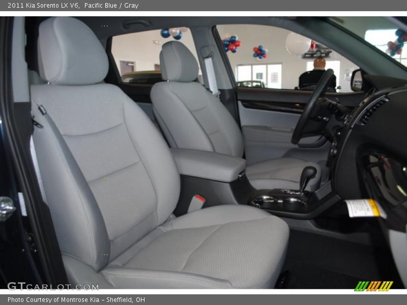 Pacific Blue / Gray 2011 Kia Sorento LX V6