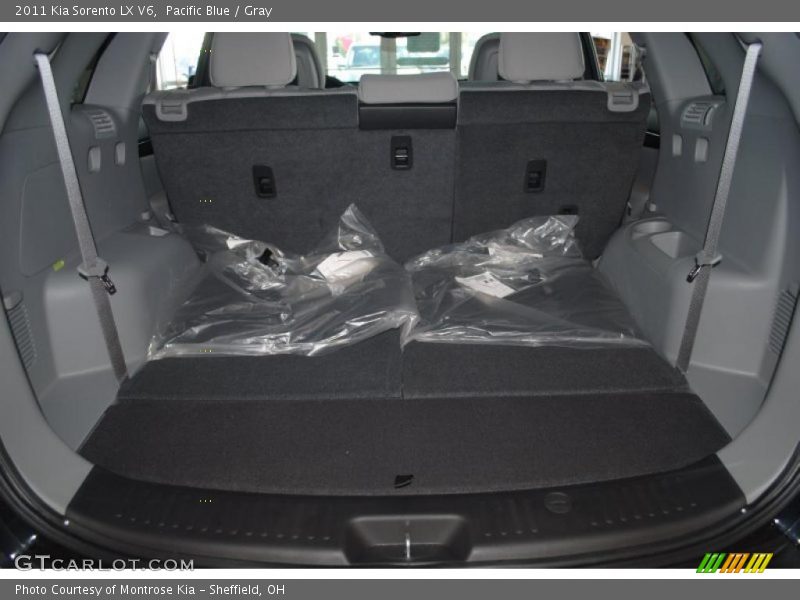 Pacific Blue / Gray 2011 Kia Sorento LX V6