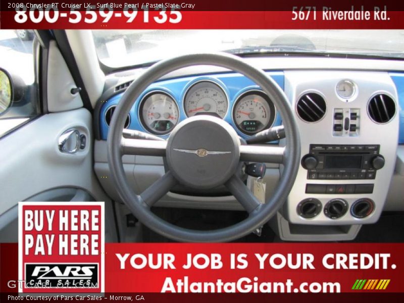 Surf Blue Pearl / Pastel Slate Gray 2008 Chrysler PT Cruiser LX