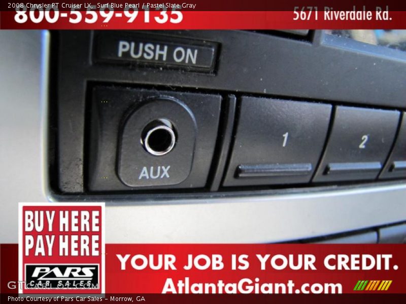 Surf Blue Pearl / Pastel Slate Gray 2008 Chrysler PT Cruiser LX