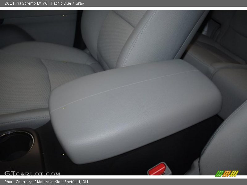 Pacific Blue / Gray 2011 Kia Sorento LX V6