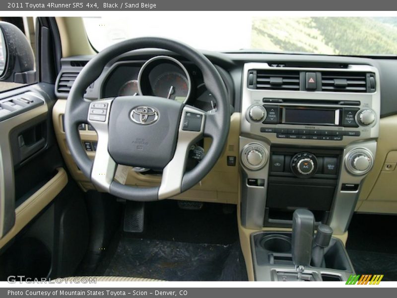 Black / Sand Beige 2011 Toyota 4Runner SR5 4x4