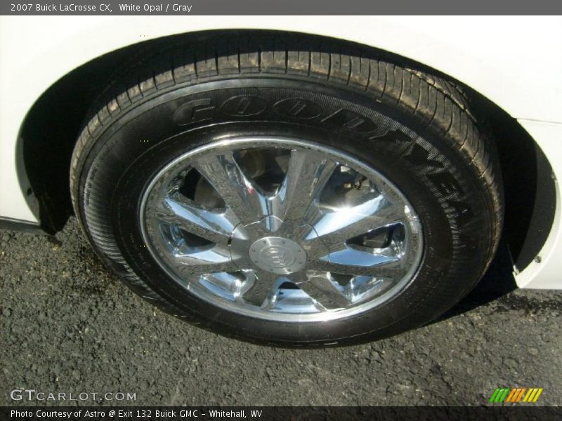 White Opal / Gray 2007 Buick LaCrosse CX