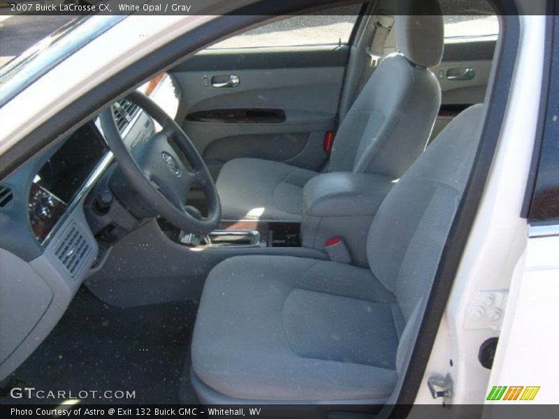White Opal / Gray 2007 Buick LaCrosse CX