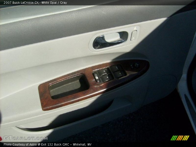 White Opal / Gray 2007 Buick LaCrosse CX