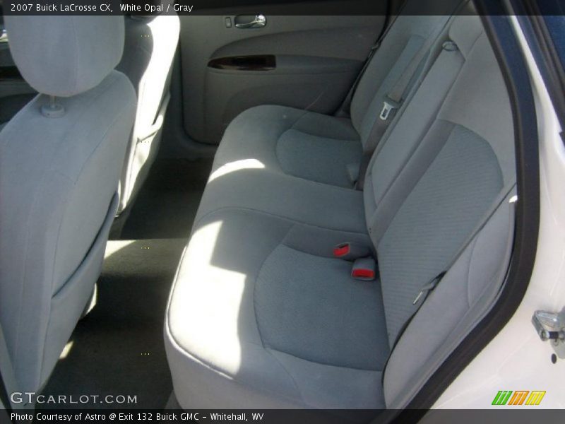 White Opal / Gray 2007 Buick LaCrosse CX