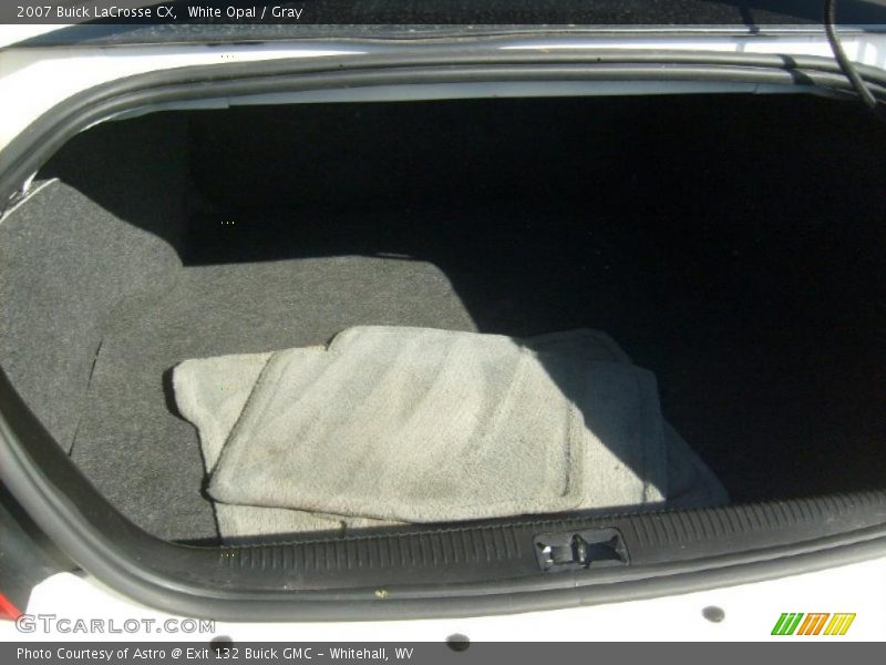 White Opal / Gray 2007 Buick LaCrosse CX