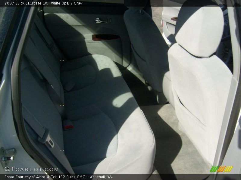 White Opal / Gray 2007 Buick LaCrosse CX