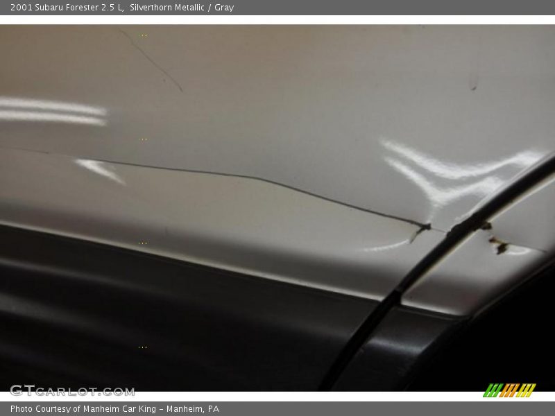 Silverthorn Metallic / Gray 2001 Subaru Forester 2.5 L
