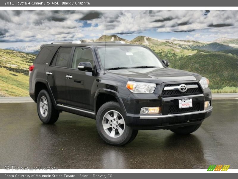 Black / Graphite 2011 Toyota 4Runner SR5 4x4