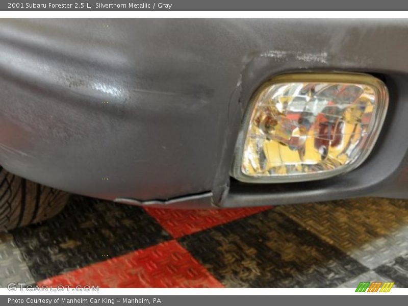 Silverthorn Metallic / Gray 2001 Subaru Forester 2.5 L