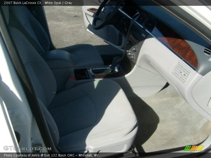 White Opal / Gray 2007 Buick LaCrosse CX