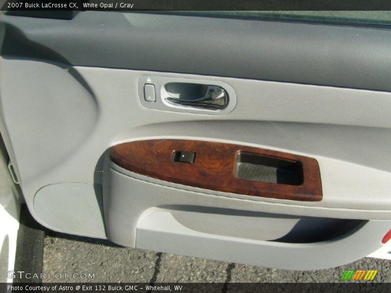 White Opal / Gray 2007 Buick LaCrosse CX