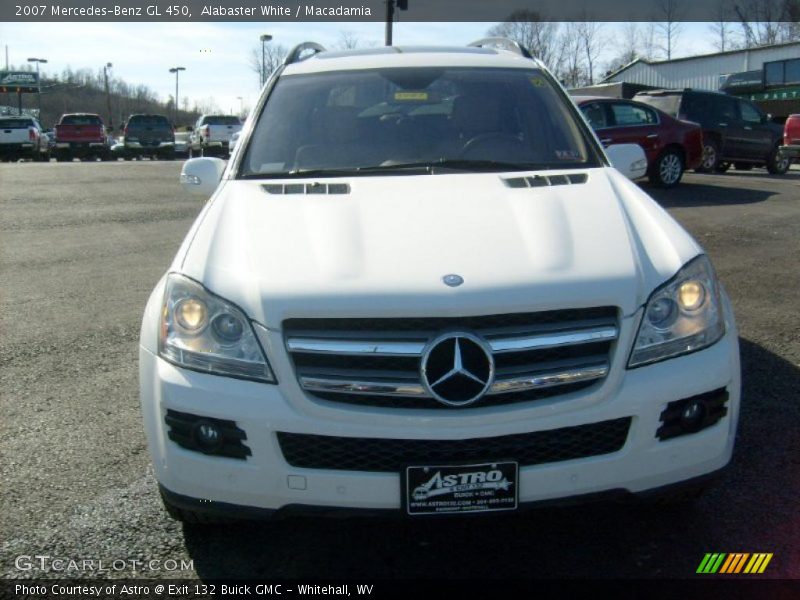 Alabaster White / Macadamia 2007 Mercedes-Benz GL 450