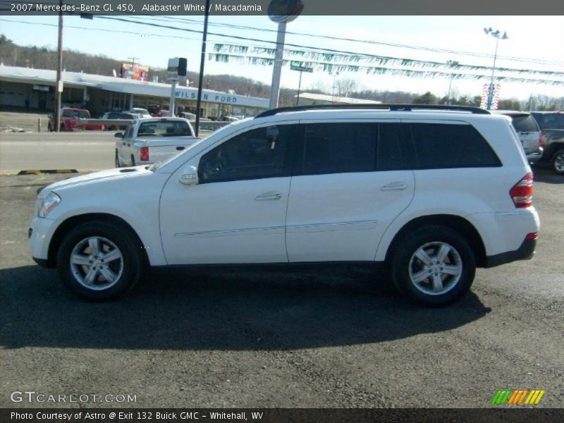 Alabaster White / Macadamia 2007 Mercedes-Benz GL 450