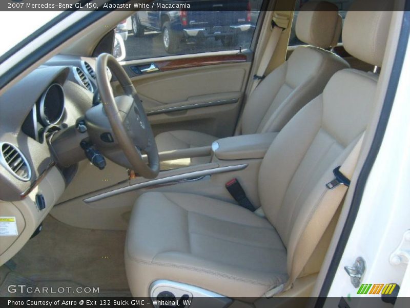 Alabaster White / Macadamia 2007 Mercedes-Benz GL 450