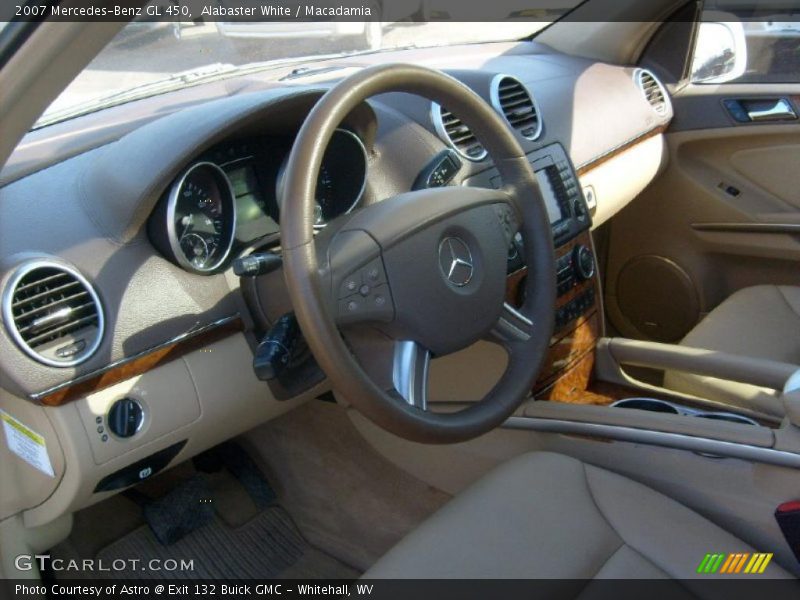 Alabaster White / Macadamia 2007 Mercedes-Benz GL 450