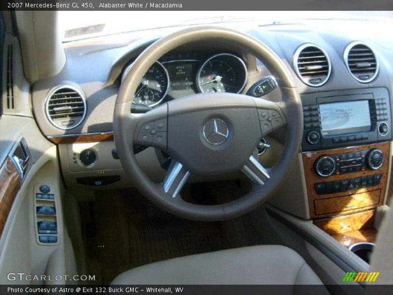 Alabaster White / Macadamia 2007 Mercedes-Benz GL 450