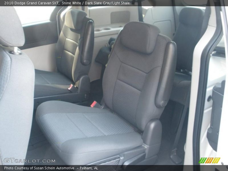 Stone White / Dark Slate Gray/Light Shale 2010 Dodge Grand Caravan SXT