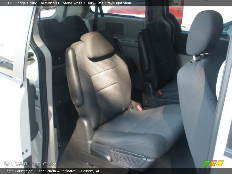 Stone White / Dark Slate Gray/Light Shale 2010 Dodge Grand Caravan SXT