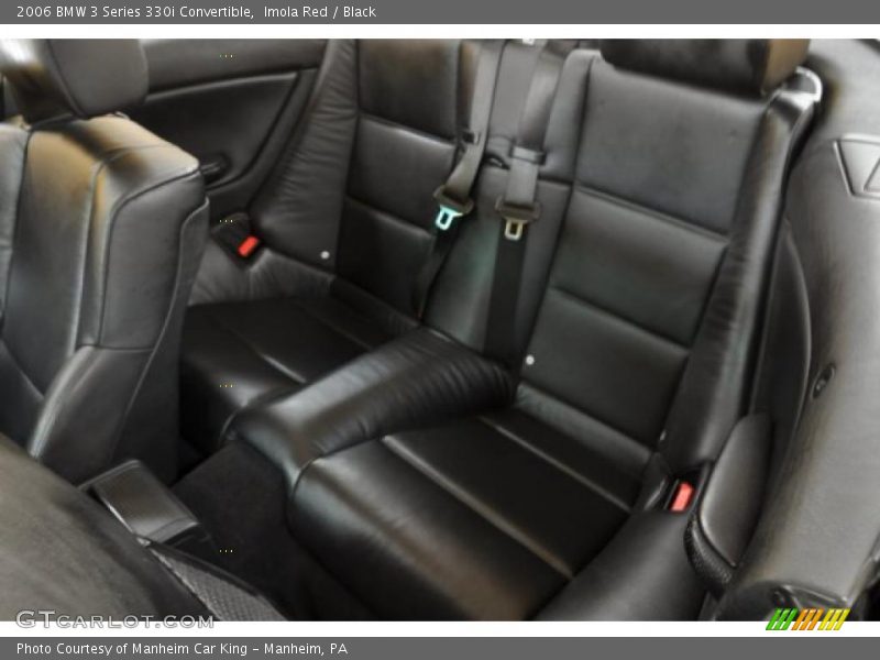 Imola Red / Black 2006 BMW 3 Series 330i Convertible
