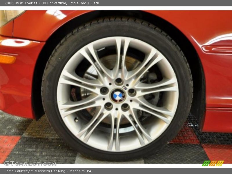 Imola Red / Black 2006 BMW 3 Series 330i Convertible