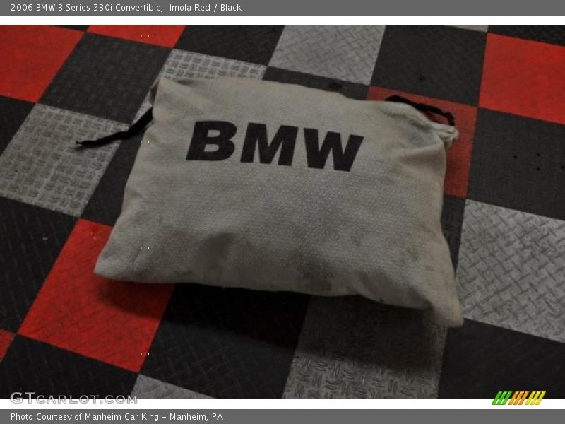 Imola Red / Black 2006 BMW 3 Series 330i Convertible