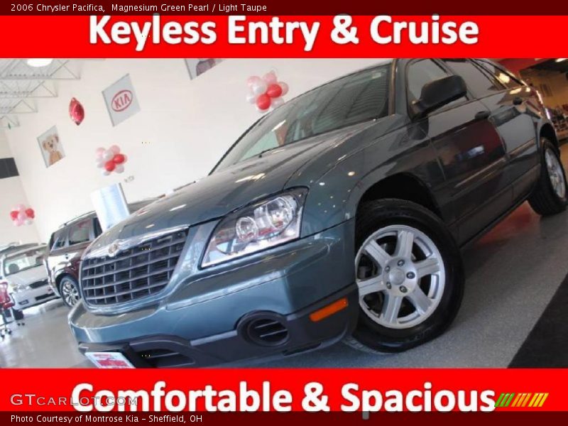 Magnesium Green Pearl / Light Taupe 2006 Chrysler Pacifica