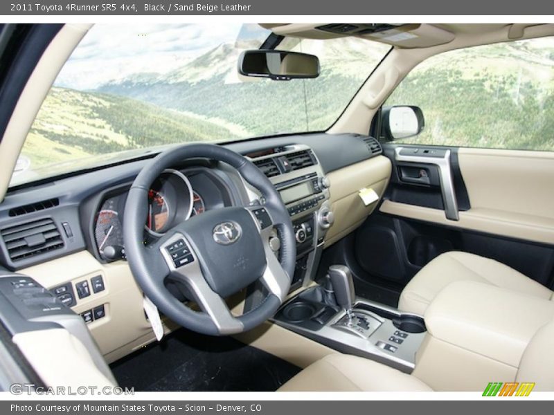  2011 4Runner SR5 4x4 Sand Beige Leather Interior