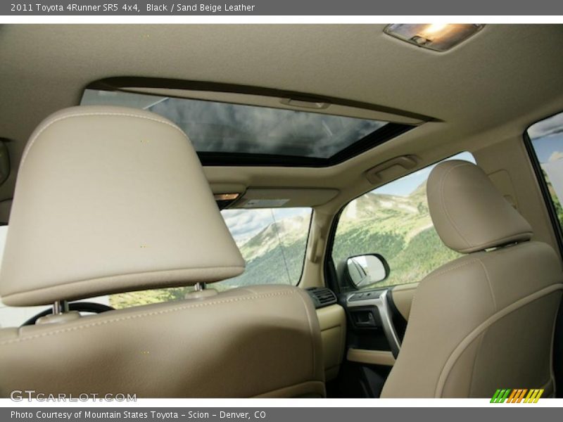 Black / Sand Beige Leather 2011 Toyota 4Runner SR5 4x4