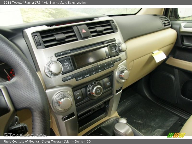Black / Sand Beige Leather 2011 Toyota 4Runner SR5 4x4