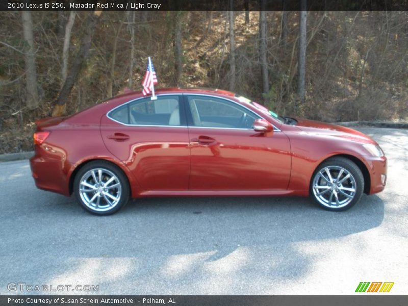 2010 IS 250 Matador Red Mica