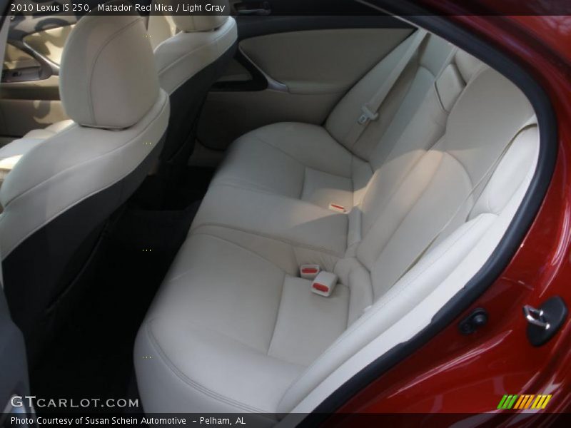  2010 IS 250 Light Gray Interior