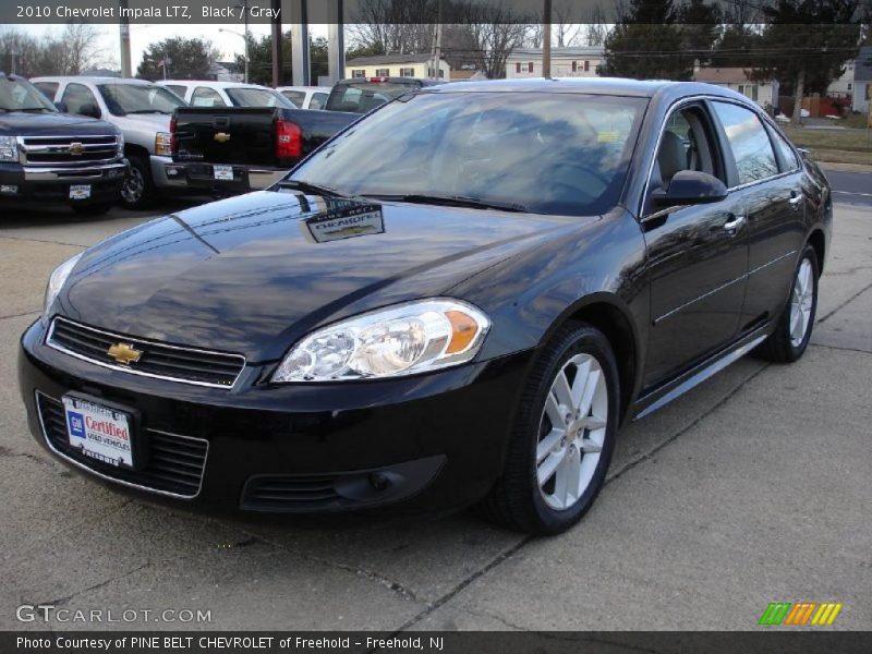 Black / Gray 2010 Chevrolet Impala LTZ