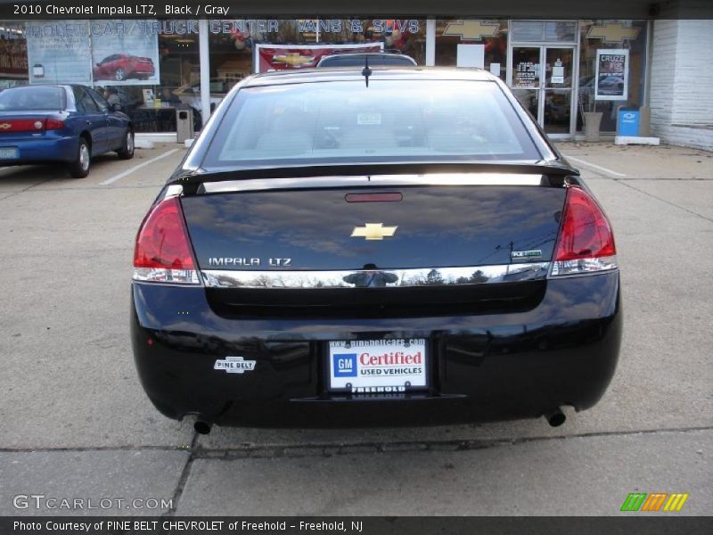 Black / Gray 2010 Chevrolet Impala LTZ