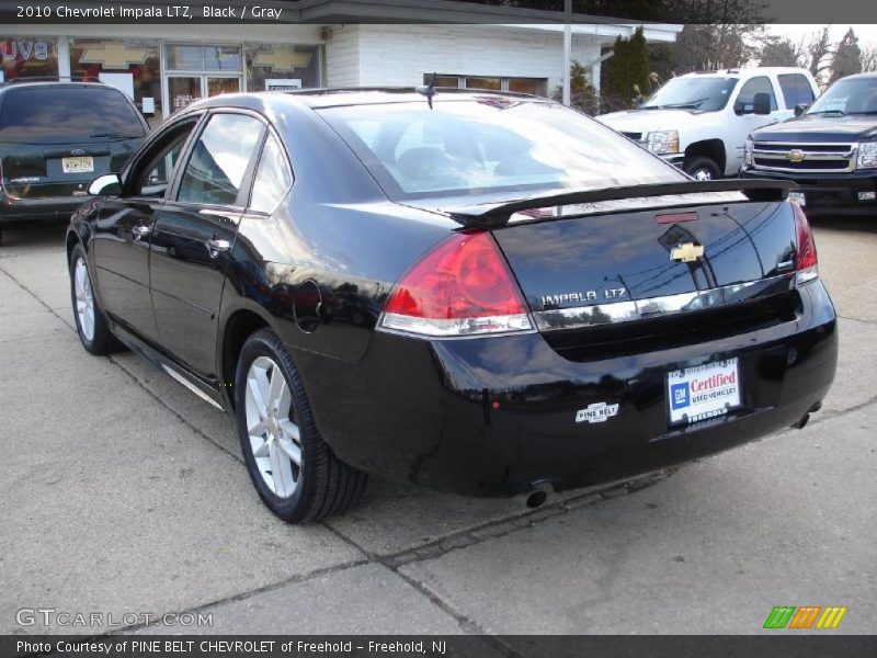 Black / Gray 2010 Chevrolet Impala LTZ