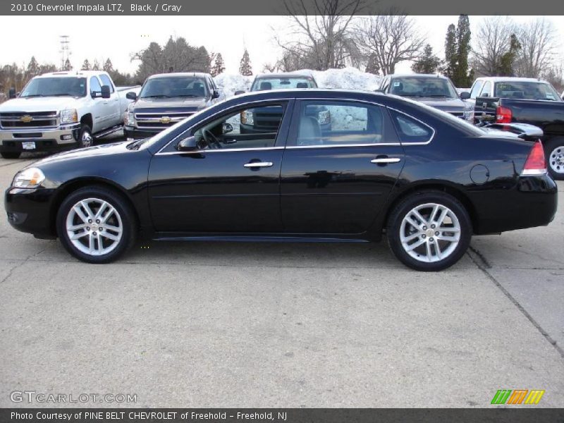 Black / Gray 2010 Chevrolet Impala LTZ