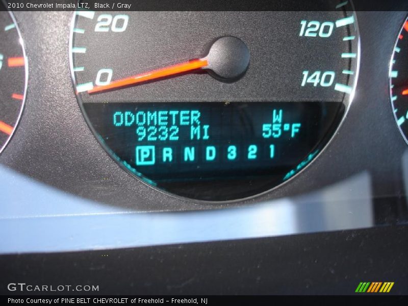 Black / Gray 2010 Chevrolet Impala LTZ